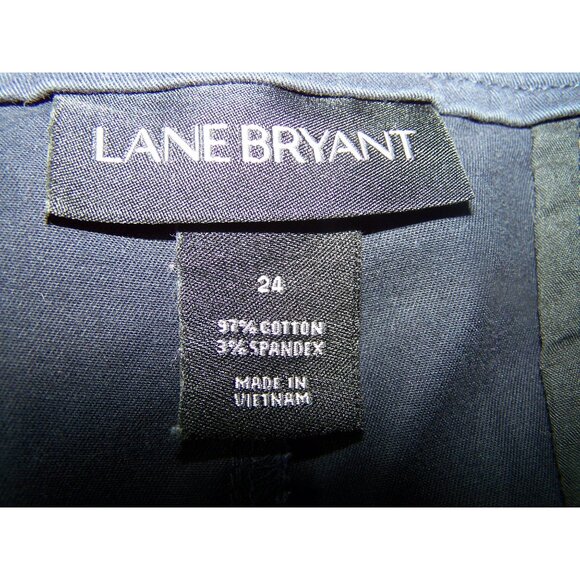 Lane Bryant Shorts Blue Size 24 Plus Stretch - Picture 4 of 4